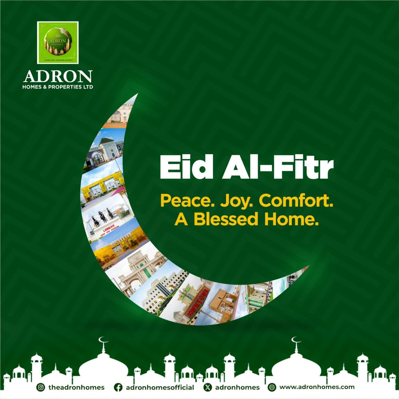 Adron Homes Felicitates with Muslims, Nigerians on Eid-al-Fitr Celebration