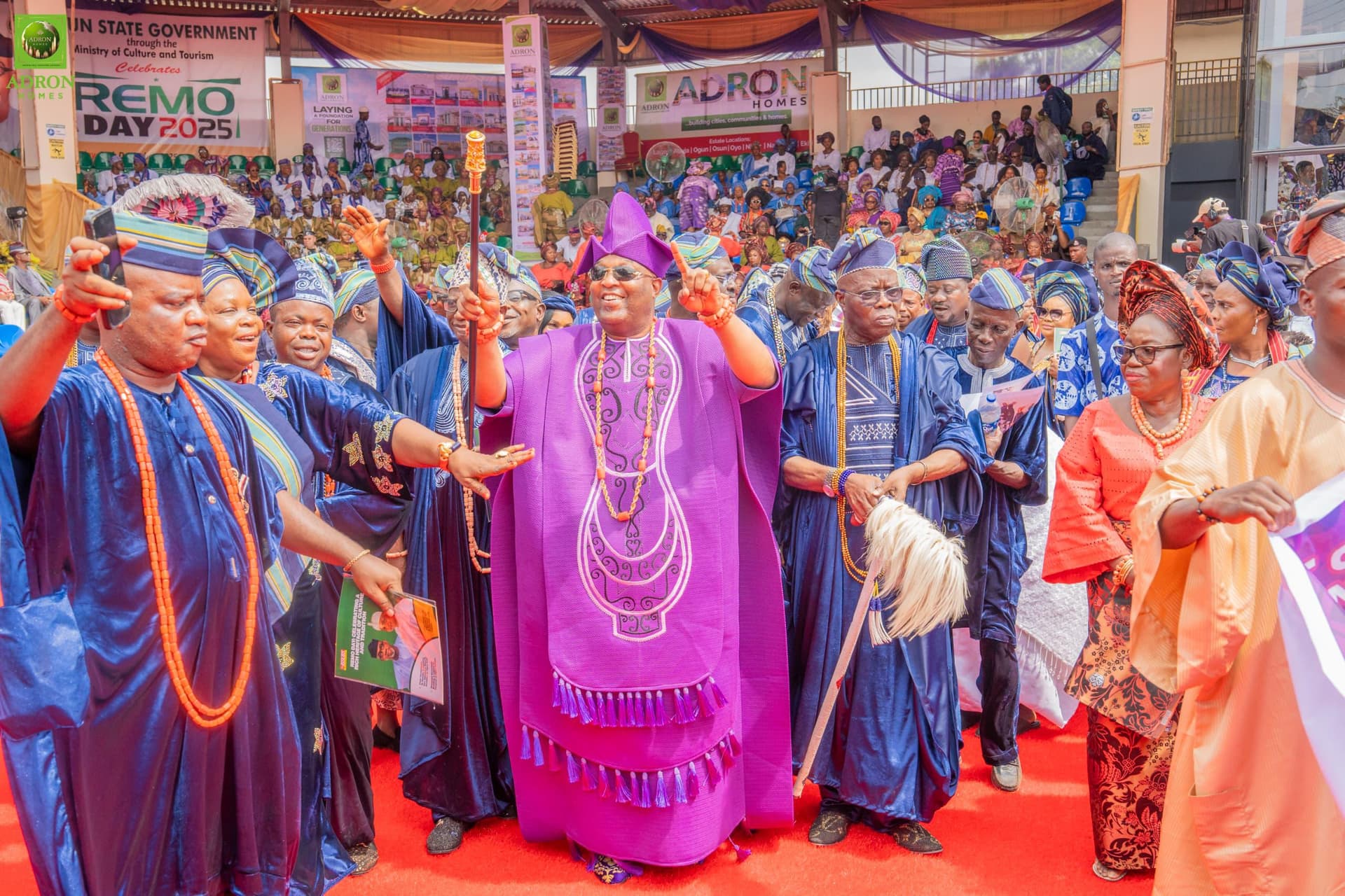 Remo Day 2025: Aare Emmanuelking Salutes Akarigbo, Ogun Governor, Calls for Continued Cultural Progress