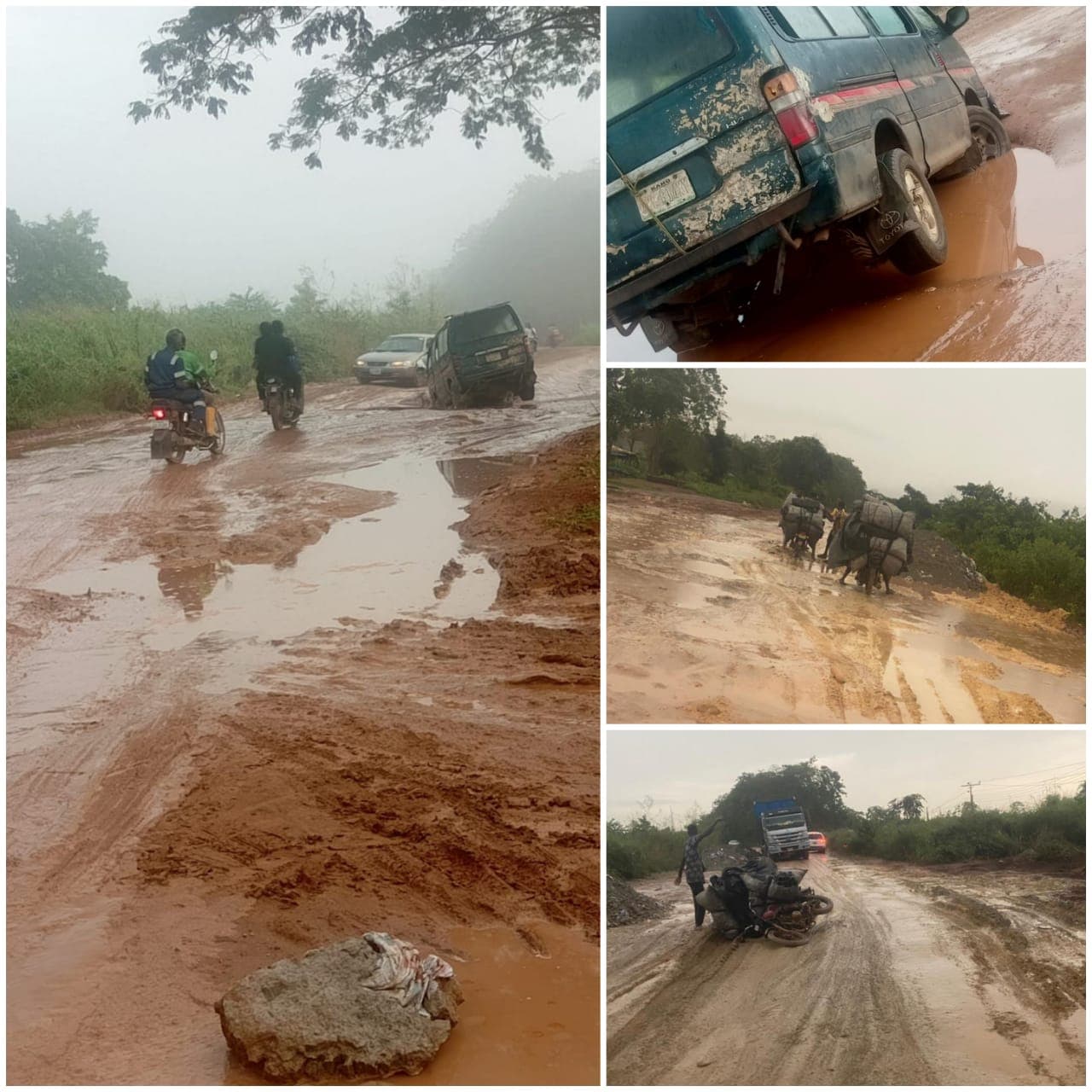 Ibese Youths Plead With Senator Solomon Adeola To Revisit Abandoned Ibese-Ilaro Road