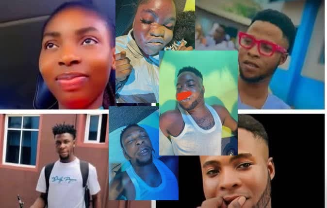 Three Gospel Singers, Blogger Die Inside Music Studio in Lagos