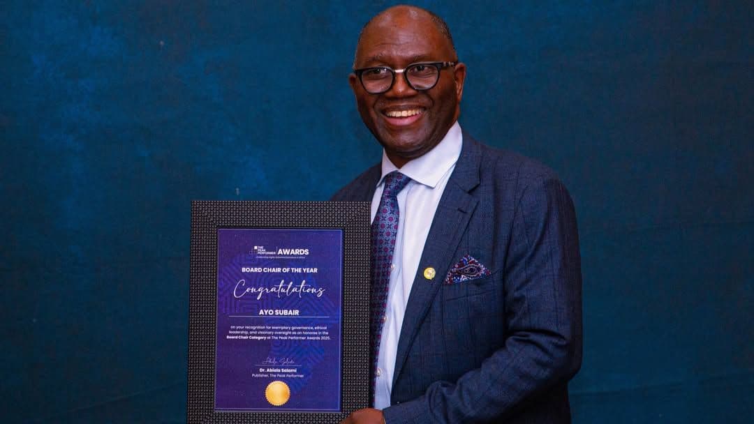 Ayodele Subair Named Board Chair Of The Year, as LIRS Emerges Top Revenue Agency
