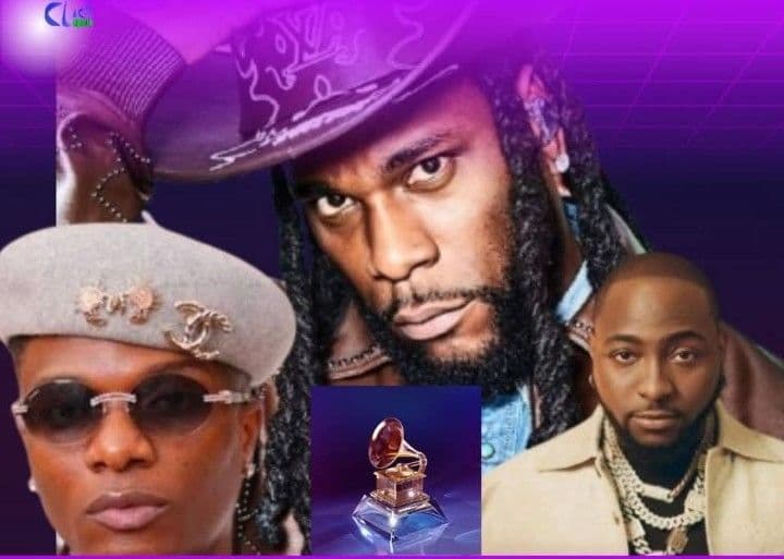 Burna Boy, Davido, Wizkid, Ayra Starr, Tyla Battle for Grammy